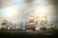 Acción de Duckworth frente a San Domingo el 6 de febrero de 1806 Batalla naval de Nicholas Pocock